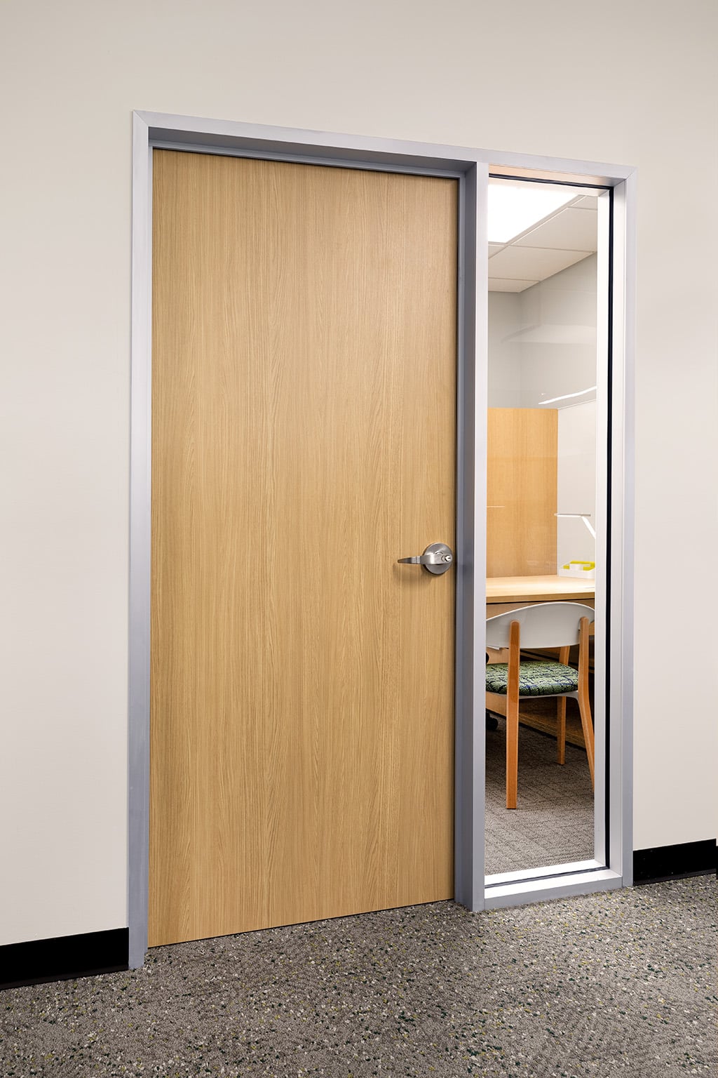 Wood door