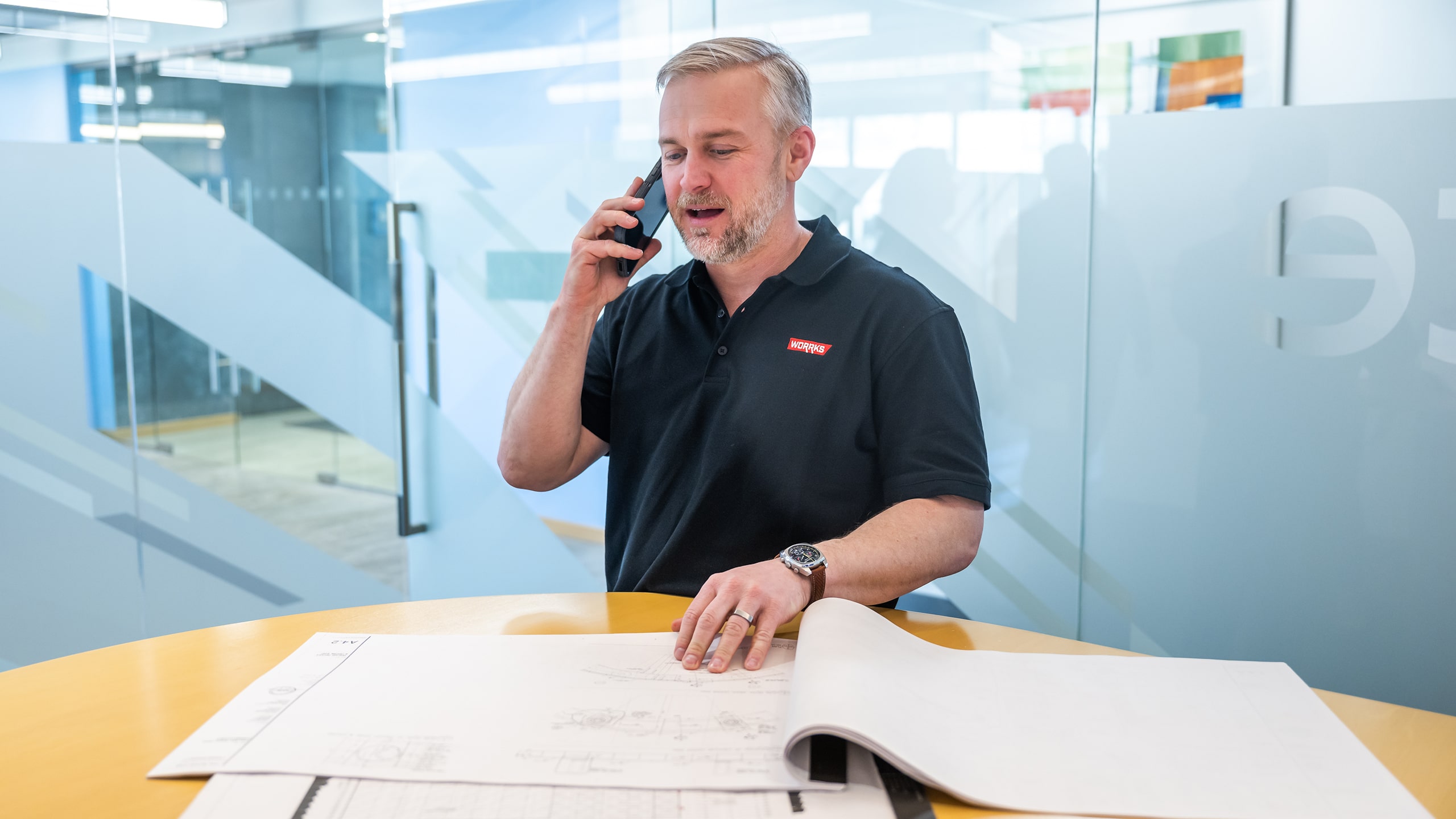 Zach Noonon on phone call